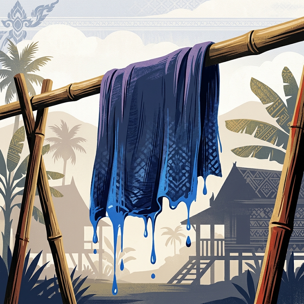 Indigo Thai color in context